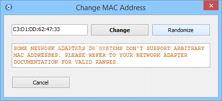 technitium mac address changer mac os